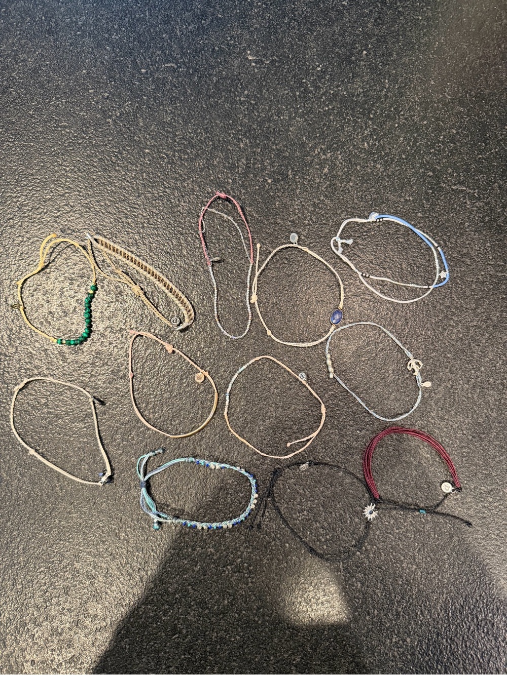Pura Vida Bracelet Stack – Set of 12 🌊✨ Amazing Condition!